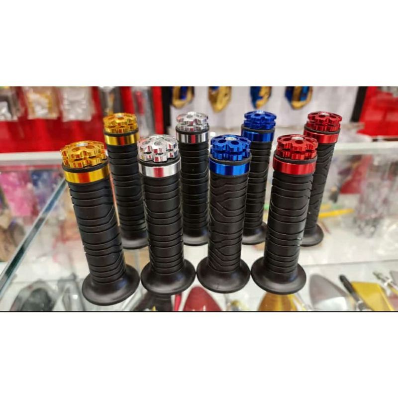 Grip Ulir Jalu Ring Model KTC Handgrip Jalu Ring CNC Sepasang