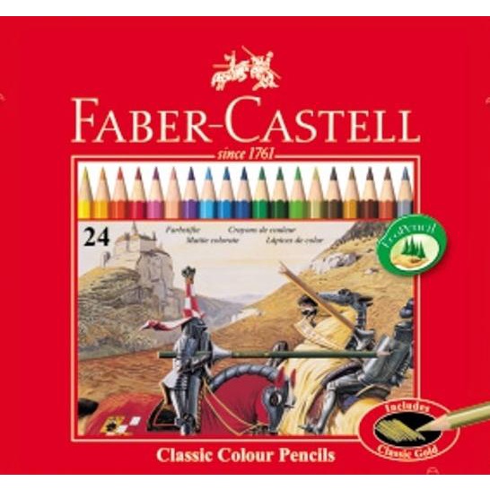 

Pensil Warna Faber Castell 24 Classic Kemasan Kaleng (Tin Case) Slmh5 Segera Dapatkan