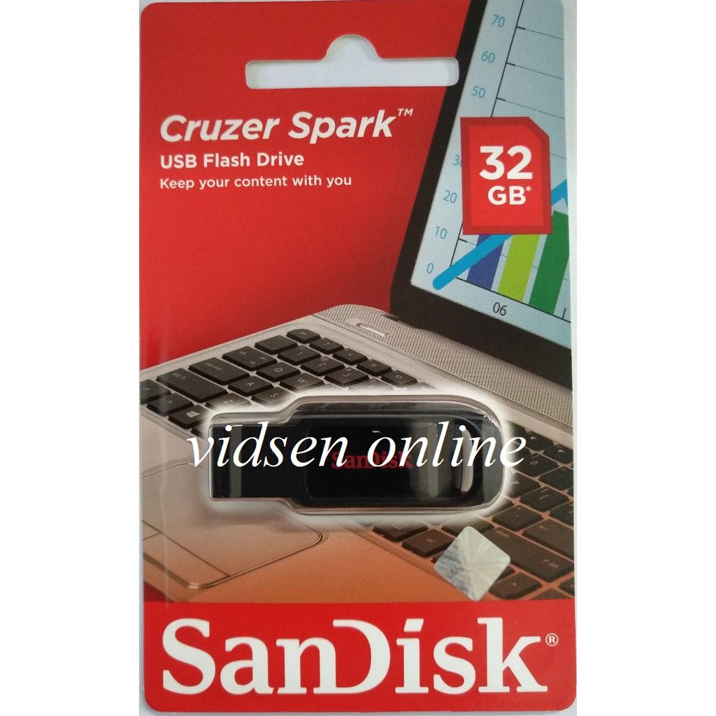 Sandisk Cruzer Spark Cz61 Usb Flashdisk 32Gb - Garansi Resmi