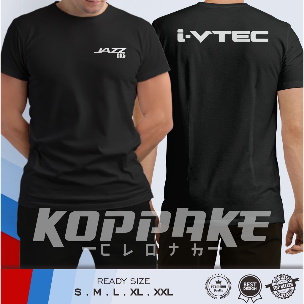 Kaos Mobil Honda Jazz GK5 i-Vtec Baju Otomotif