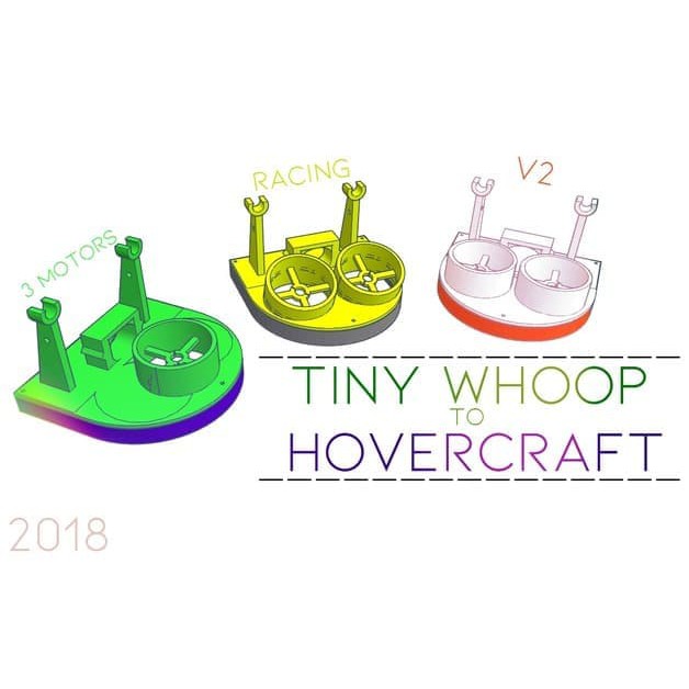 Tiny Whoop Hovercraft + Racing Edition V2 Eachine e011 Eachine e010