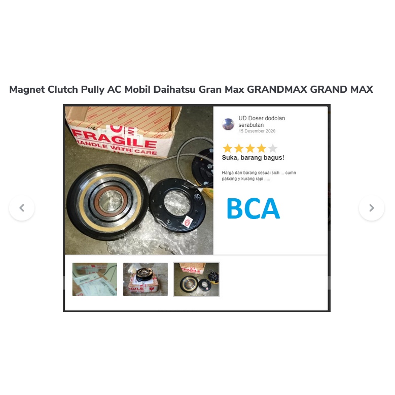 MAGNET CLUTCH MAGNIT PULLY AC Mobil Daihatsu Grand Max GRANDMAX GRANMAX GRAN MAX QUALITY TERBAIK