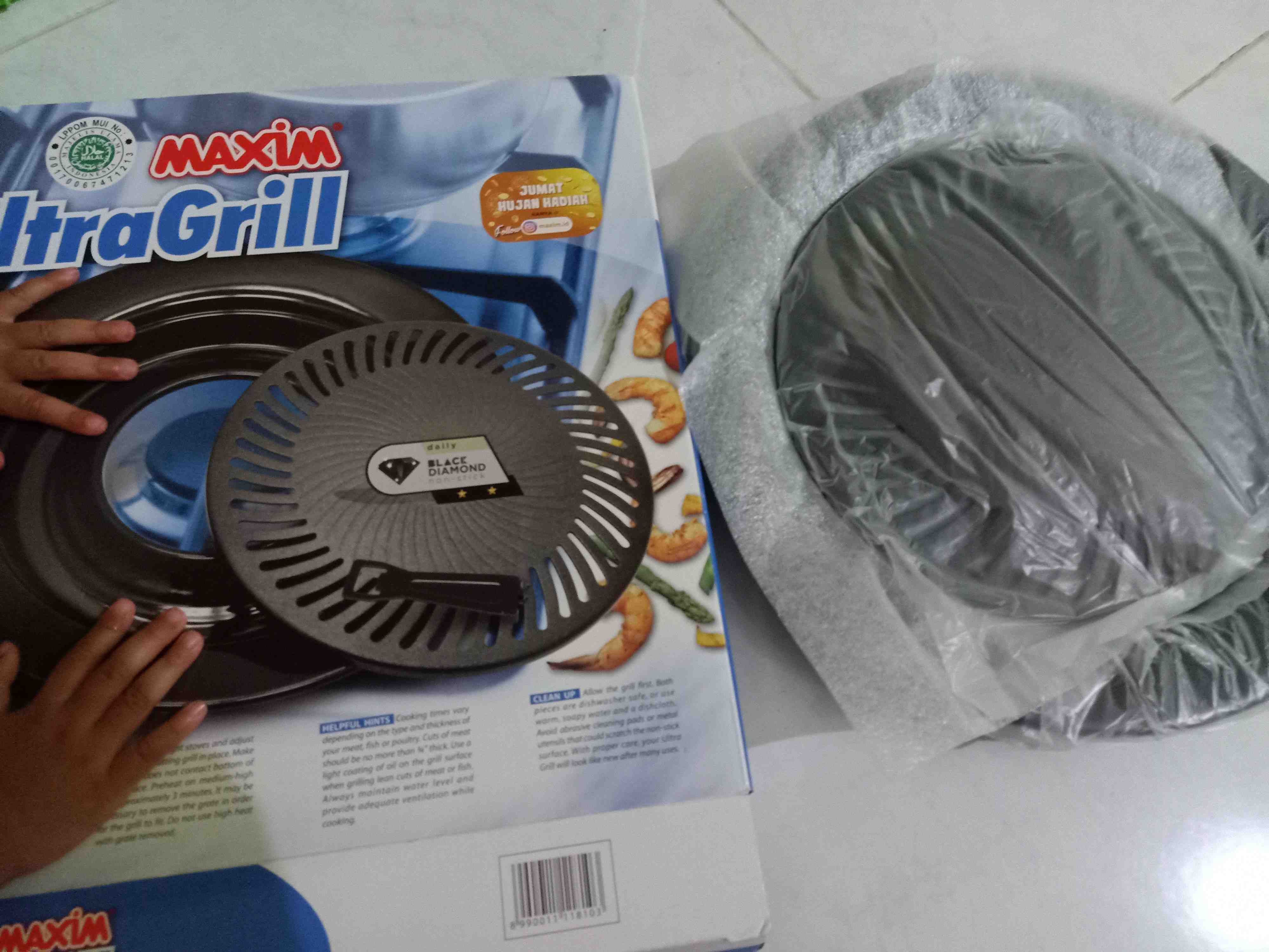 Panggangan Ultra Grill Maxim Maspion 25cm