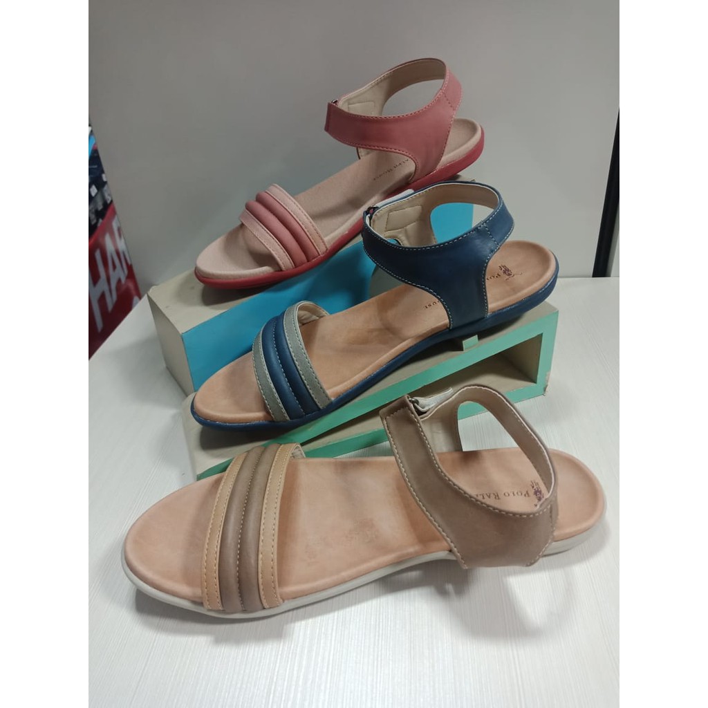  Polo  Ralph  House  Sandal  Slip Casual Wanita  Sendal Slip 