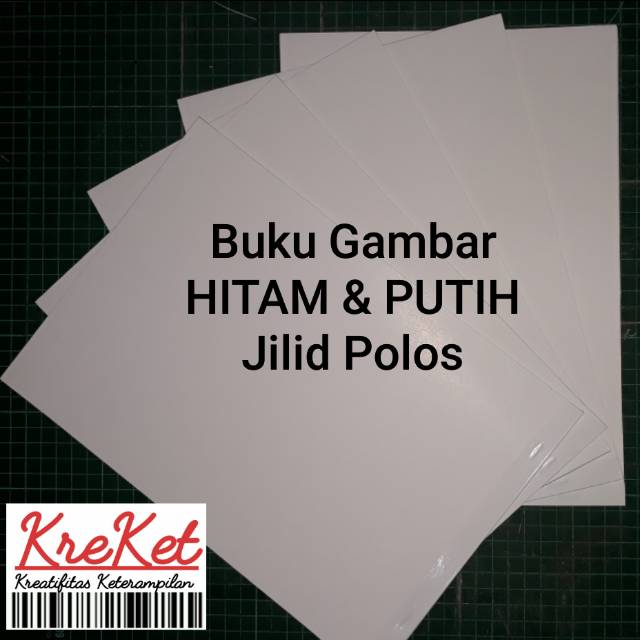 Jual Buku Gambar A4 Hitam atau Putih Indonesia|Shopee Indonesia