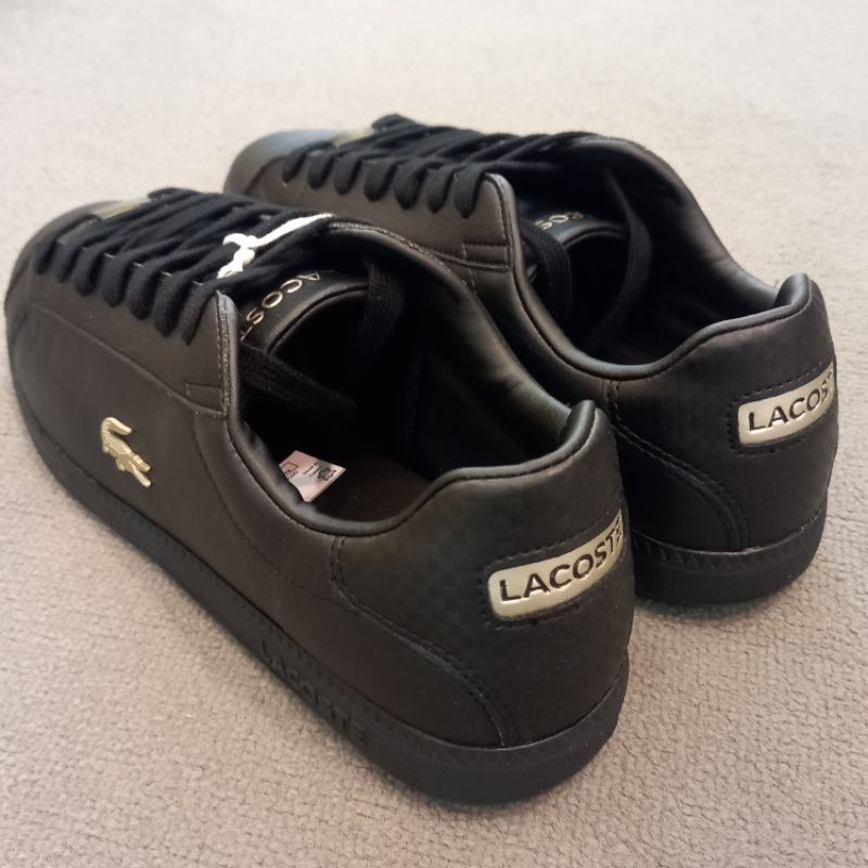 lacoste pumps black