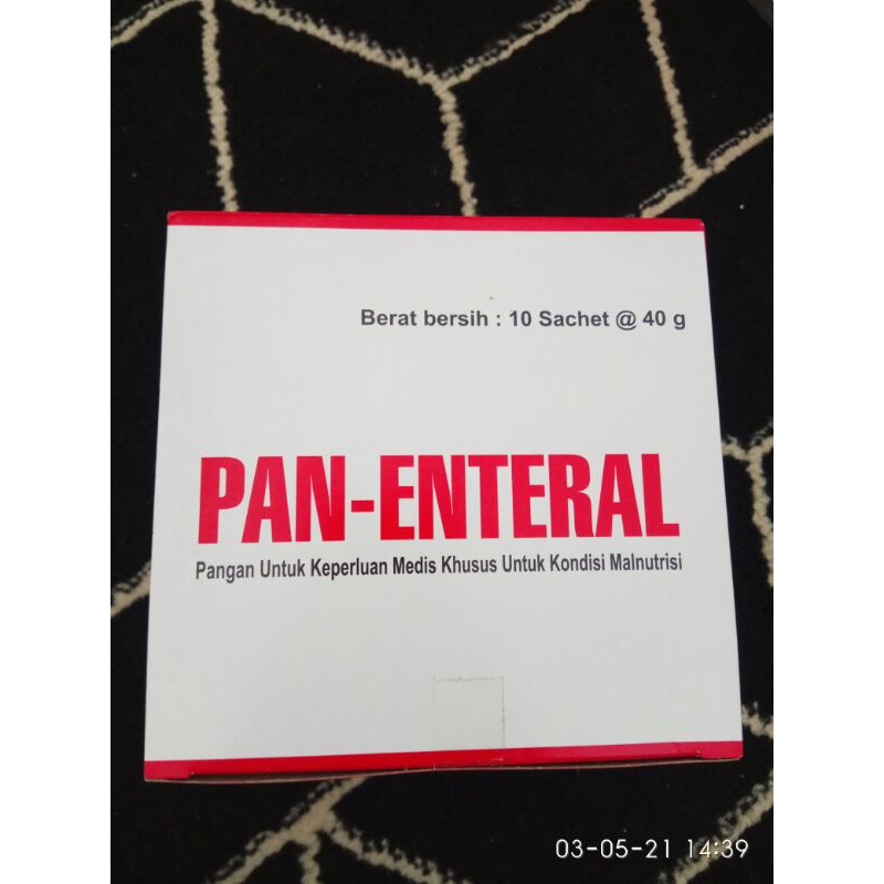 

PEN-ENTERAL SUSU 40g, perbox isi 10 set turun harga