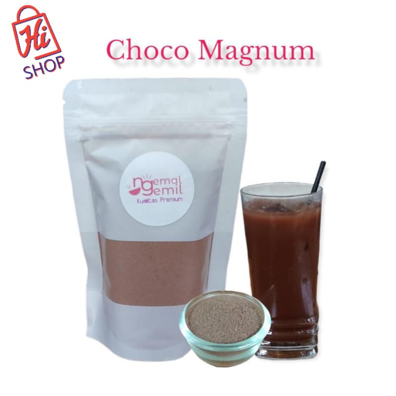 

Bubuk Minuman Rasa Choco Magnum Serbuk Minuman Kekinian Choco Magnum Powder Drink Kualitas Premium