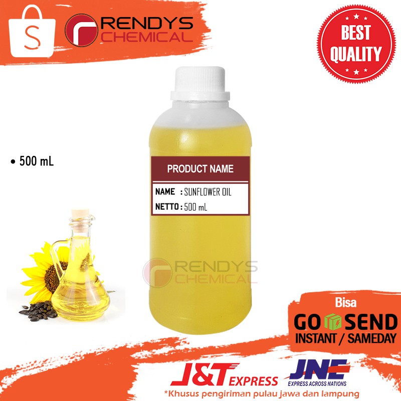 Sun Flower / Sunflower Oil 500mL / Minyak Biji Bunga Matahari 500 mL