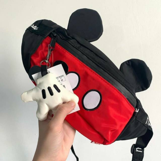 Tas Anak Zara Mickey Waist Bag Edisi Disney Kids