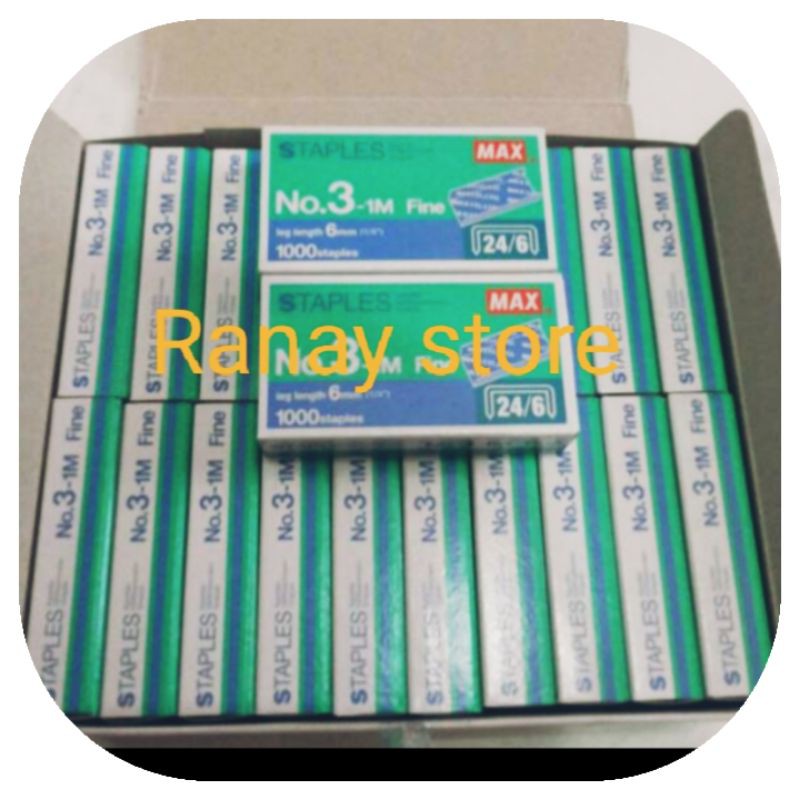 

isi Staples max no 3