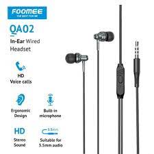 Headset Foomee QA02/headset bass/headset bagus/ headset foomee ori/ original
