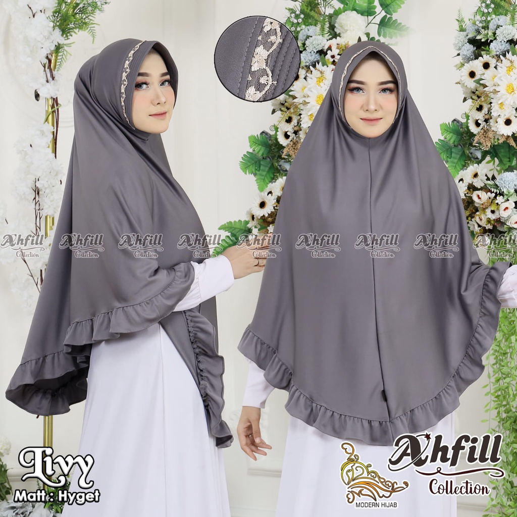 HIJAB INSTAN JUMBO LIVY ORI AHFILL COLLECTION