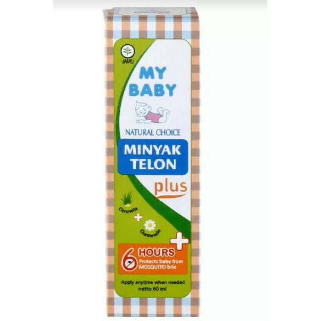 My Baby Telon plus 60 ml Anti nyamuk 8 jam ORIGINAL-BPOM