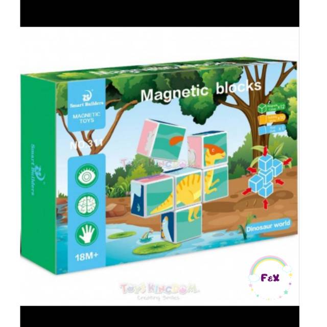 smart builders magnetic blocks