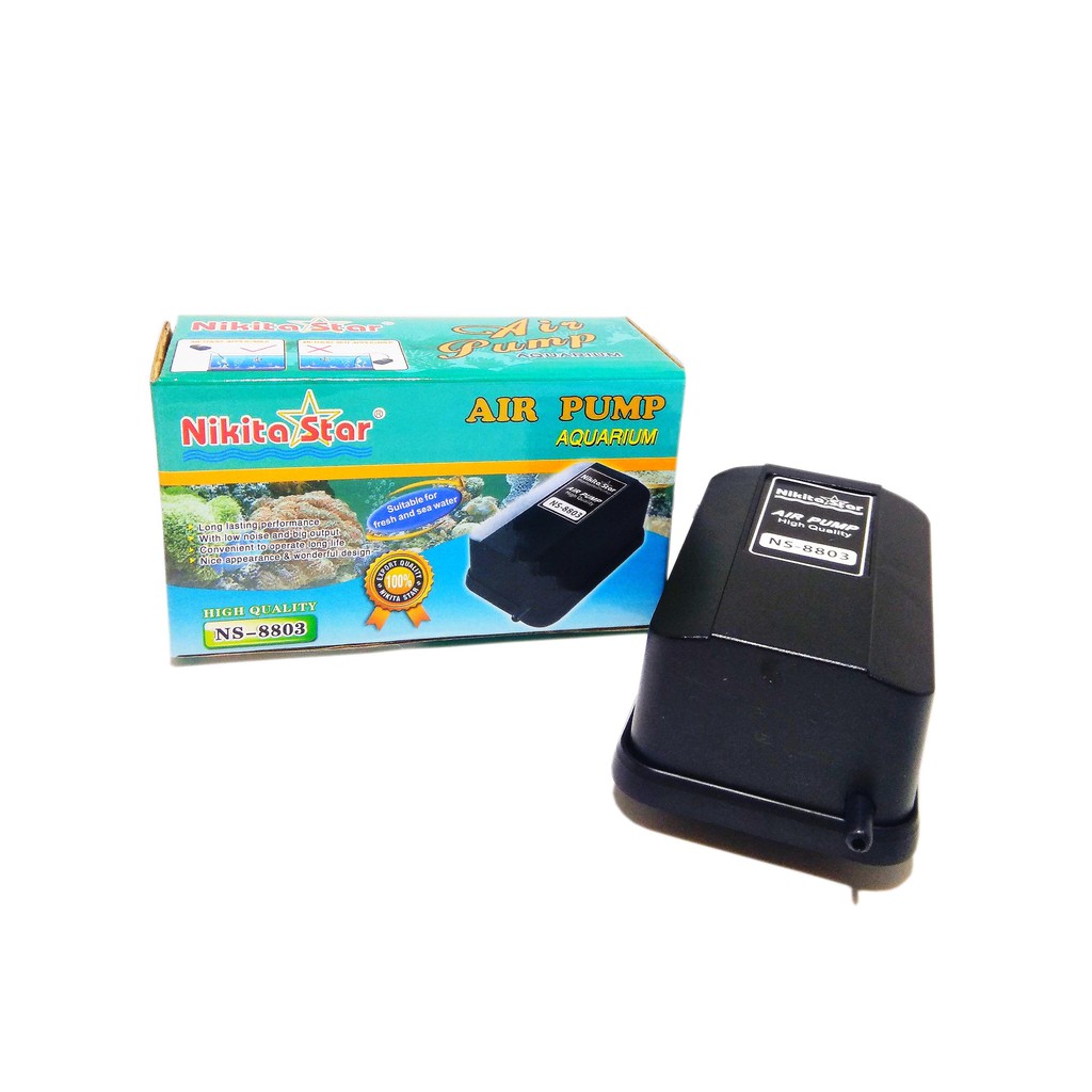 Pompa Udara NKITA STAR NS-8803 Air Pump 1 Lubang 2W Very Silent