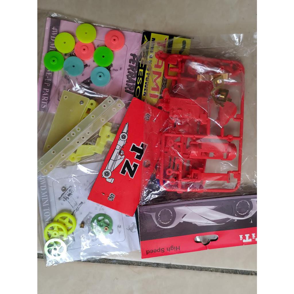 Paket Part Tamiya CHASIS STIK AKAR ROLLER Mini 4WD