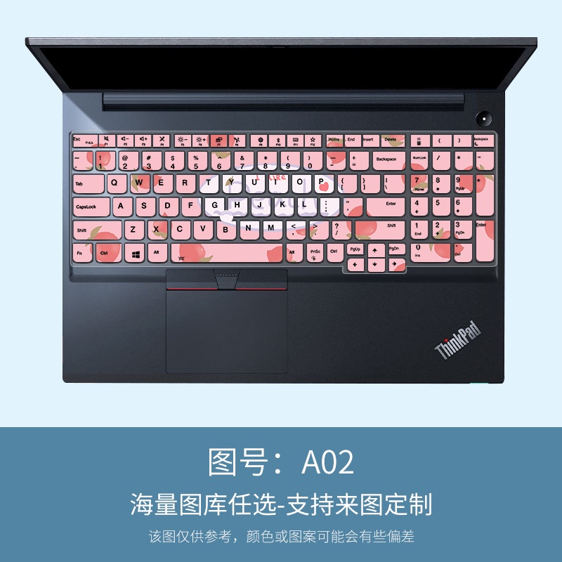 Film Pelindung Debu Keyboard Laptop Motif Kartun Bunga Untuk Lenovo IBM ThinkPad E15 2021 15.6 Inch E580 E595 E585 E590 L580 L590 T15 T570 T15V T580