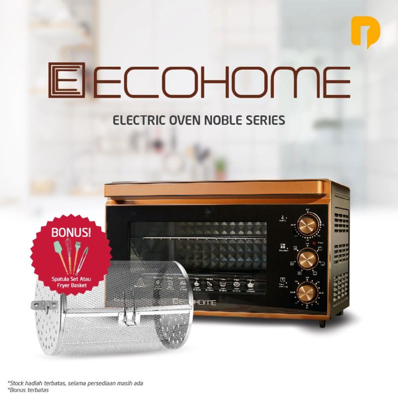 Ecohome Electric Oven Noble Series 48 L