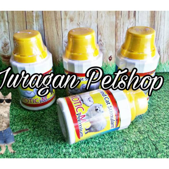 EXOTIC M 125ML|Vitamin Kucing Anjing Cair