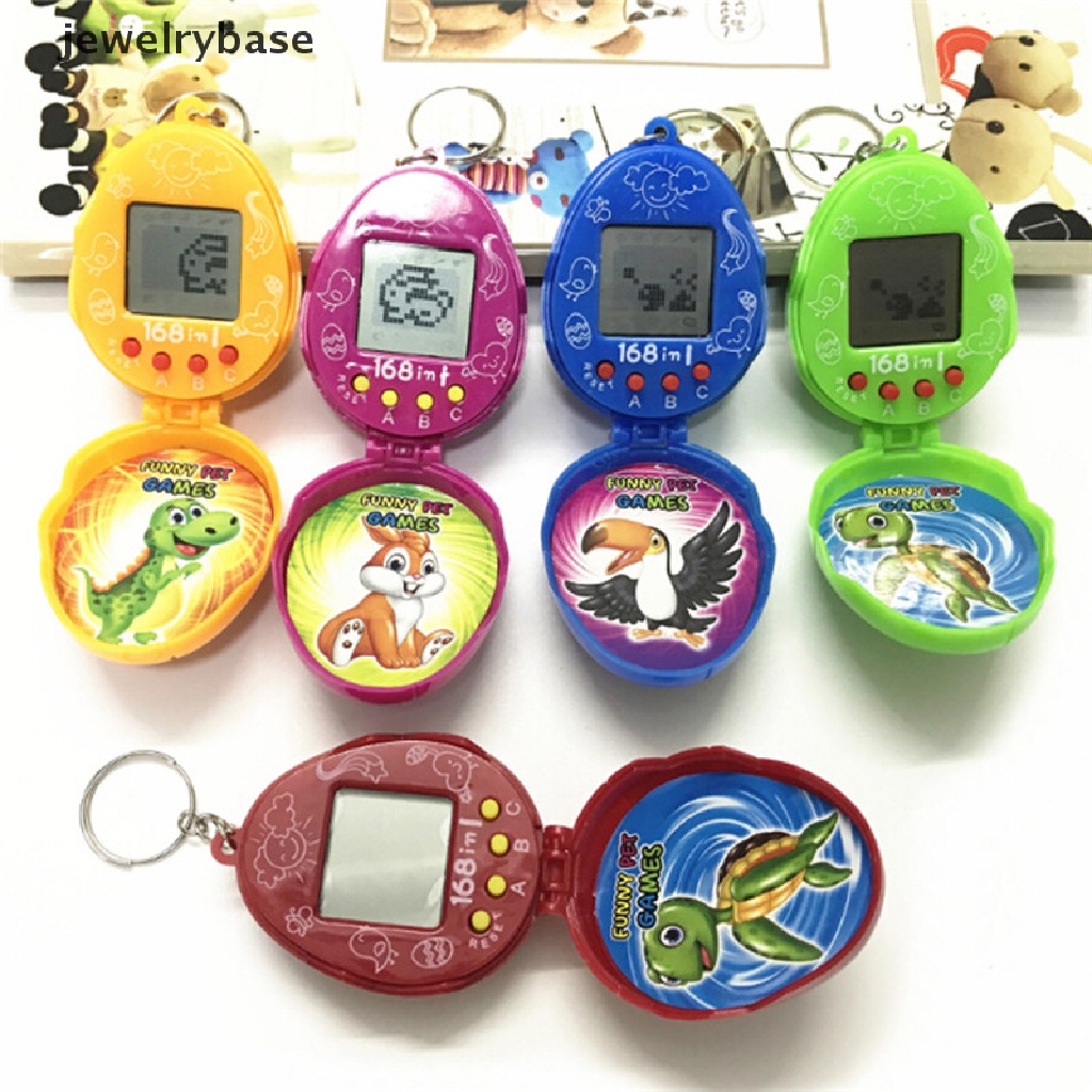 Mainan Tamagotchi Cyber Virtual Pet Mini Dengan Gantungan Kunci