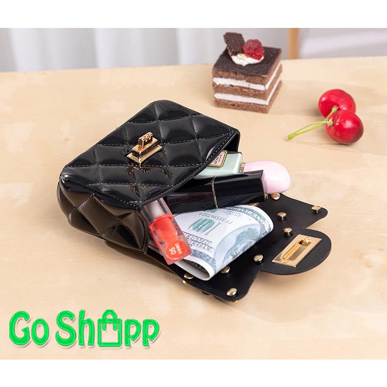 Tas Jelly Mini Diamond Import - Jelly Bag Mutiara Diamond - Jelly Bag Mini Fashion Korea [JL04]