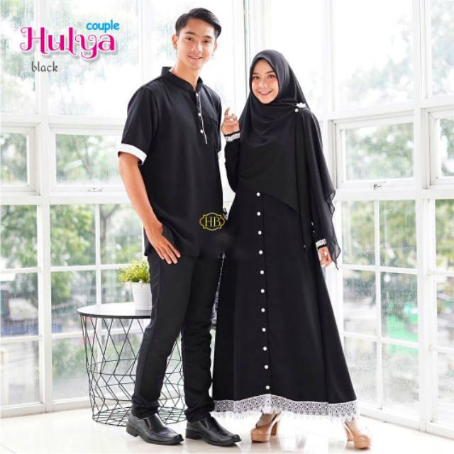 COUPLE HULYA SET ,COUPLE KELUARGA MUSLIM