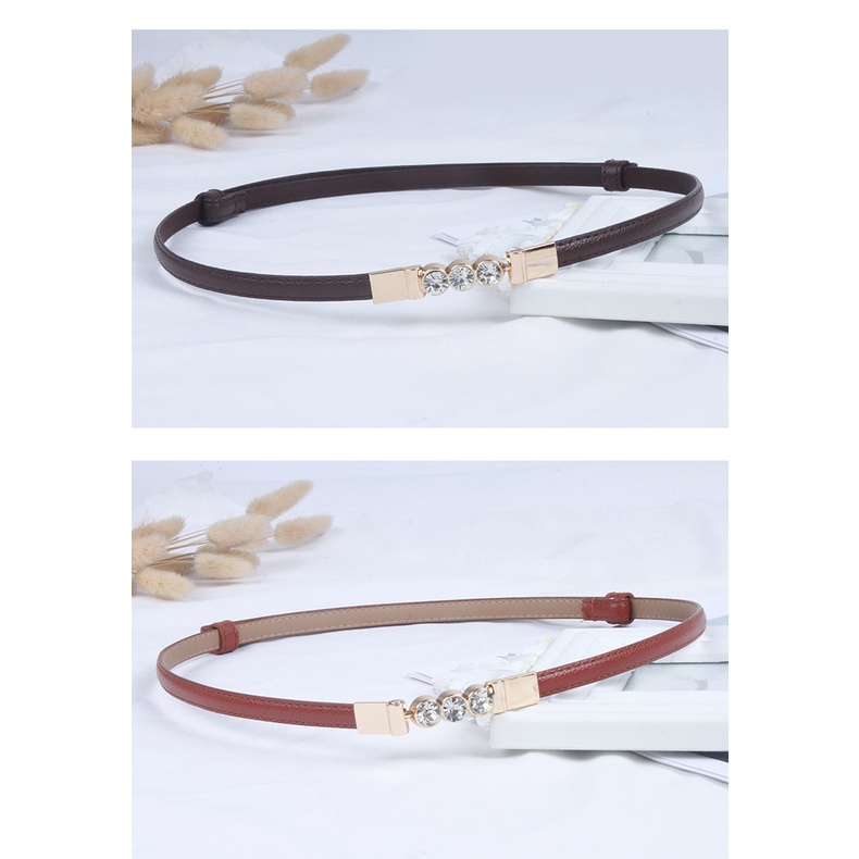 Ikat Ban Pinggang Adjustable HOT TREND A165 Korea Fashion Kulit Gasper Kecil Sabuk Cewe Belt Wanita