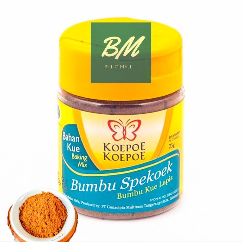 

Koepoe Kupu Bumbu Spekoek 25 gr