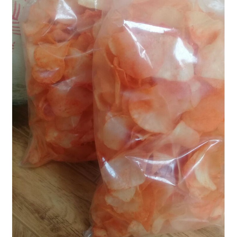 

Keripik Singkong Bombom rasa balado ( tabur ) 250gr