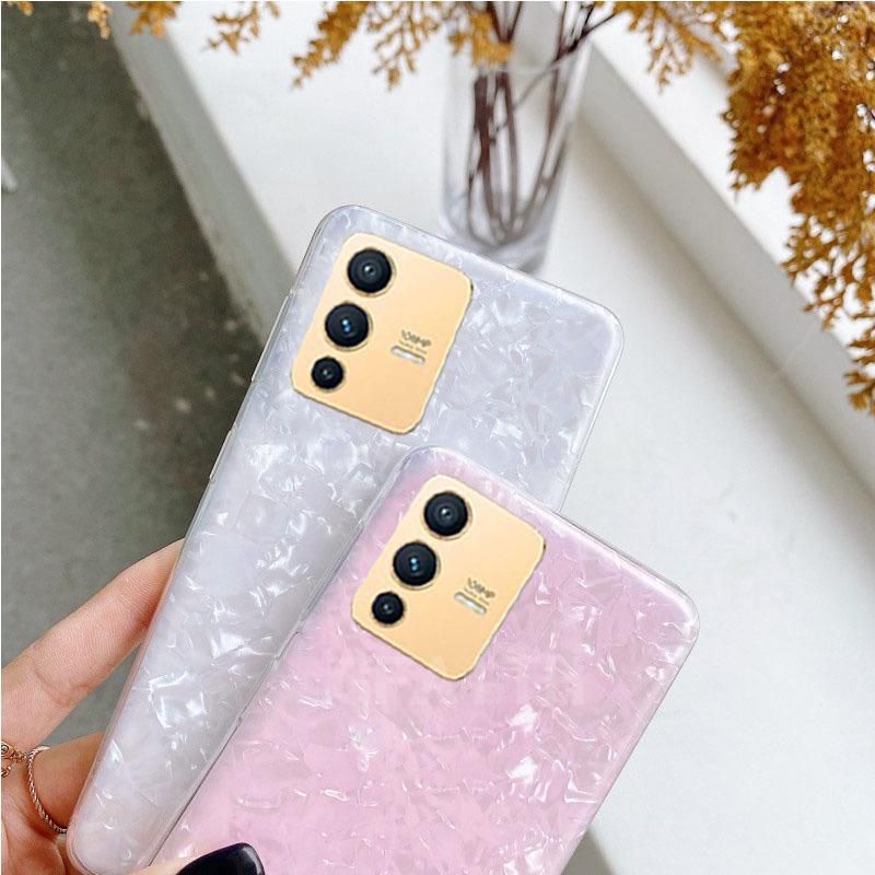 Vivo V23 5G V23 Pro Case Bahan Tpu Motif Kerang Berkilau