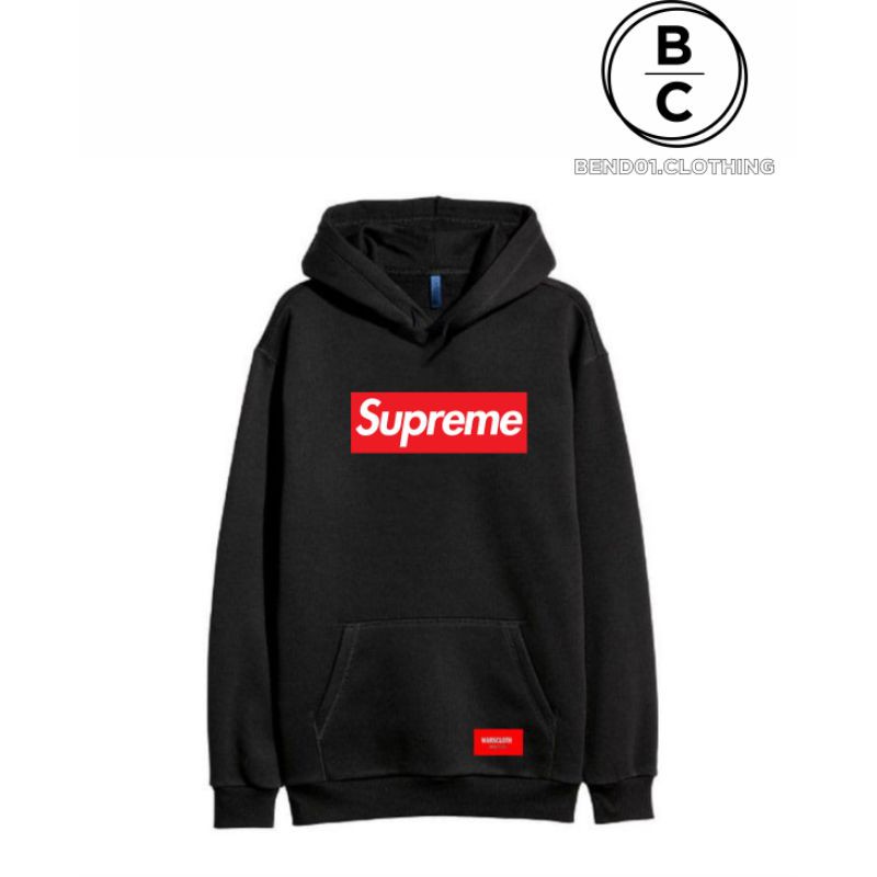 hodie sweater supreme (logo box) - bend01.clothing