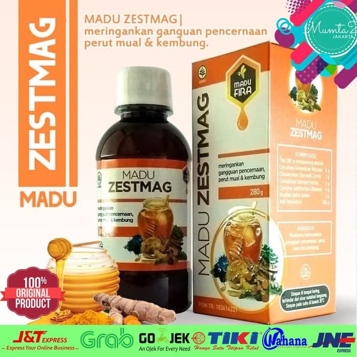 Madu ZestMag Madu Herbal Atasi Mag Obat Maag Obat Nyeri Lambung Mag