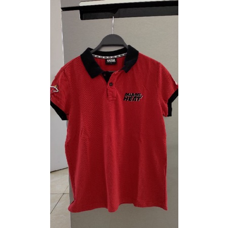 Kaos Polo Miami Heat NBA Second Original