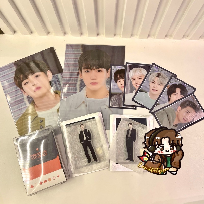 [READY] BTS PTD LA MERCH MPC SET MPC PTD LA Message Photo Card PTD