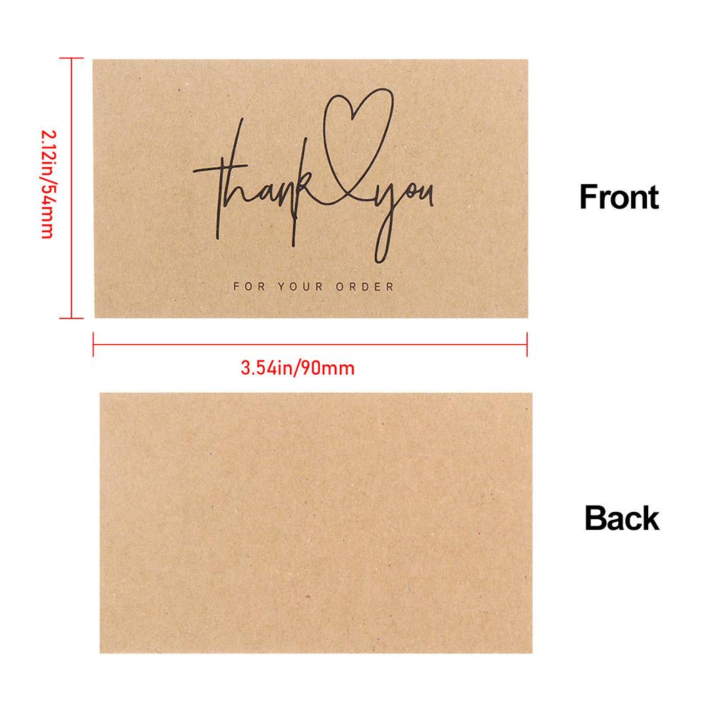 Top 30PCS Kraft Paper Card Gift Online Ecer Cardstock Express Kagumi