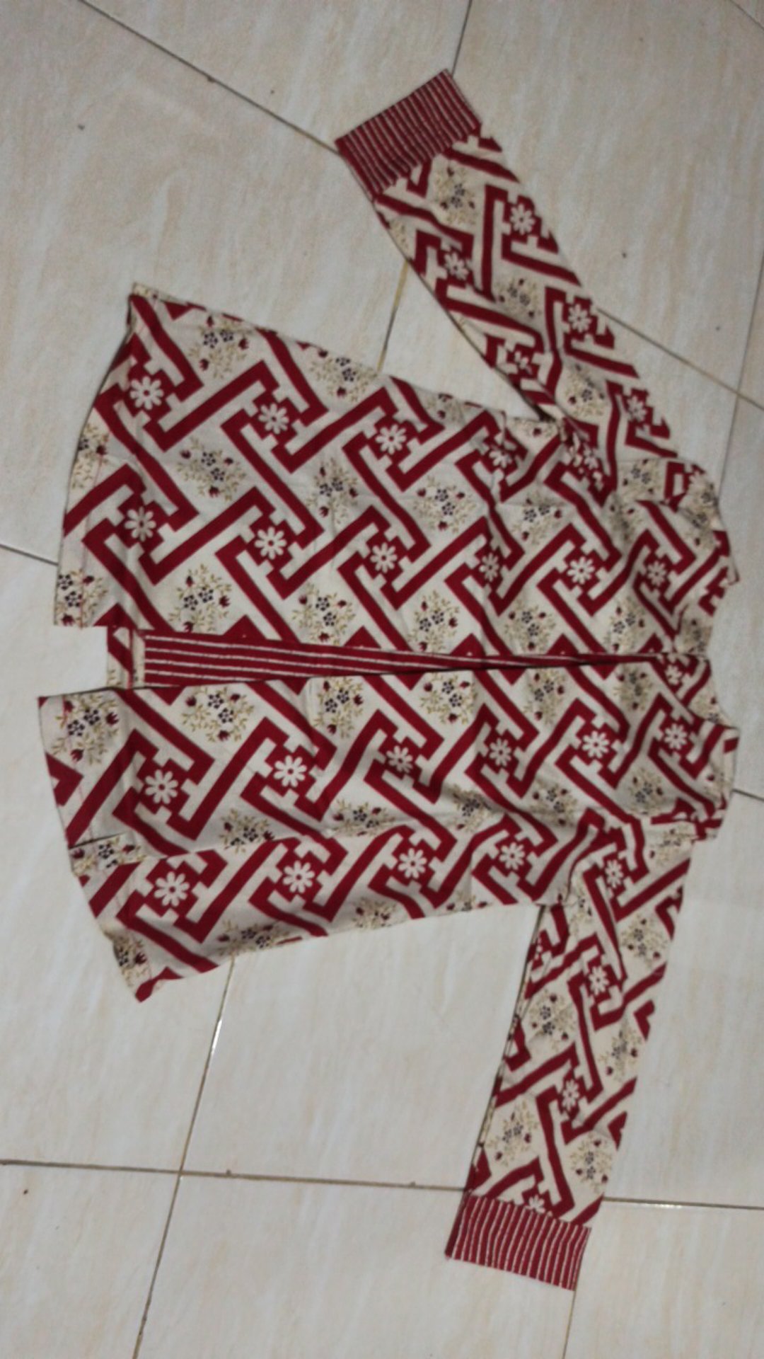 Fiorecloth - Atasan Baju Batik Wanita Lengan Panjang 405 432 434 423 424 440