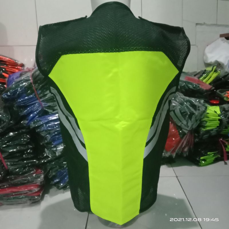 Rompi polos tanpa perekat ,safety,touring,kerja,proyek, parkir