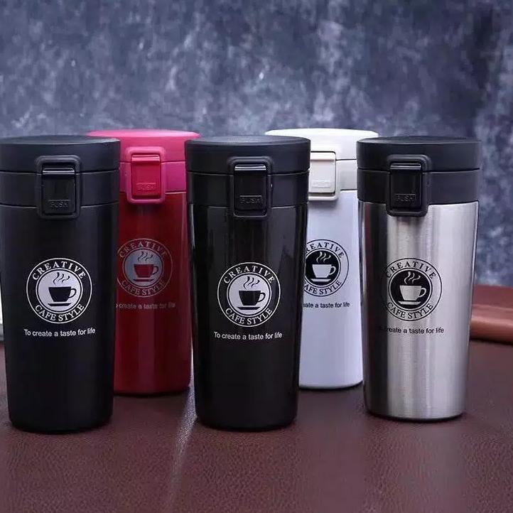 Harga Spesial.. Thermos/Termos Kecil Mini Termos kopi Stainless Steel Vacum Tumbler 380ml