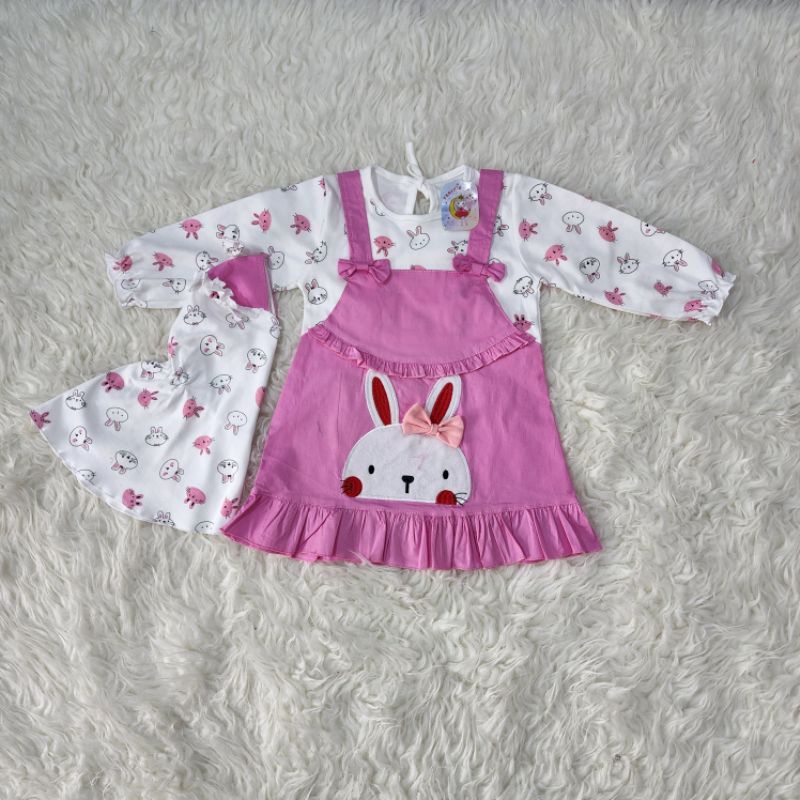 gamis bayi GAMIS RABBIT baby girl jsb8