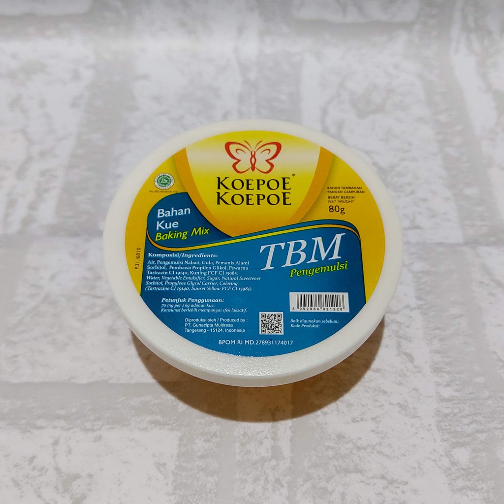 

Koepoe Koepoe TBM Pengemulsi 80gr