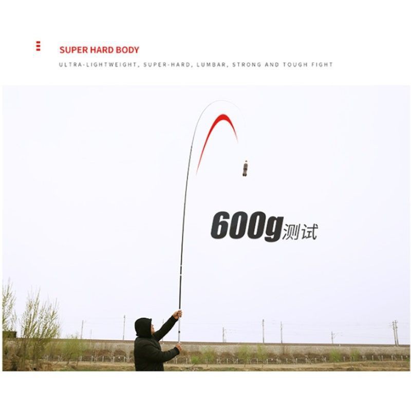 Tegek import DAIWA Kyogi 6H tegek karbon tegek kaku tegek ringan