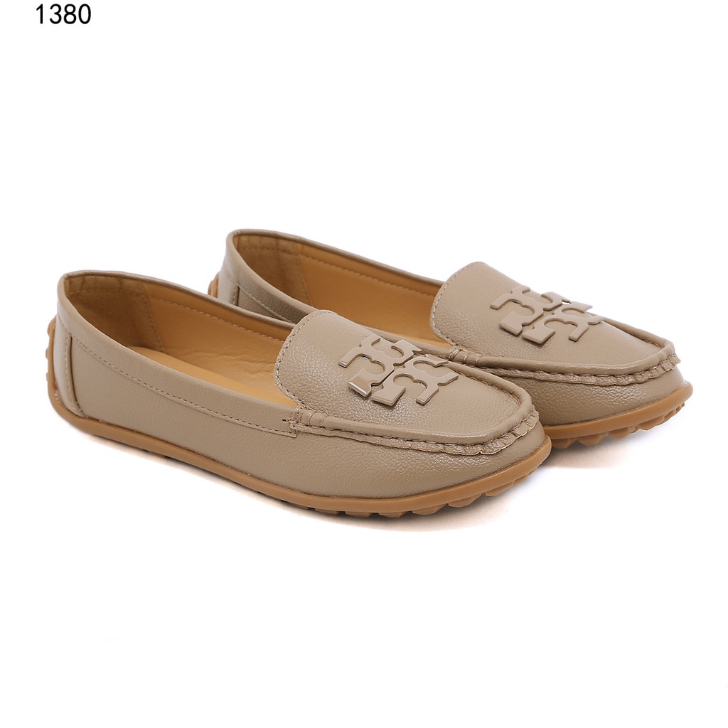 TB  1380 New Lowell Tumbled Leather Driver Moccasin Flats