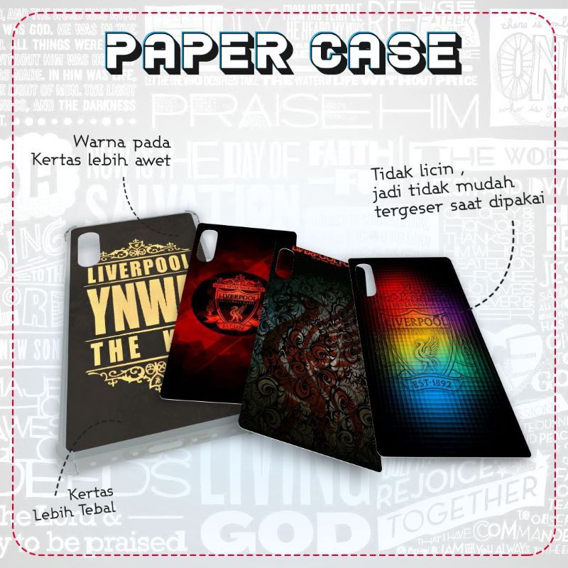 

Paper Case (3 lembar + Anti Crack Polos) Desain Sesukamu