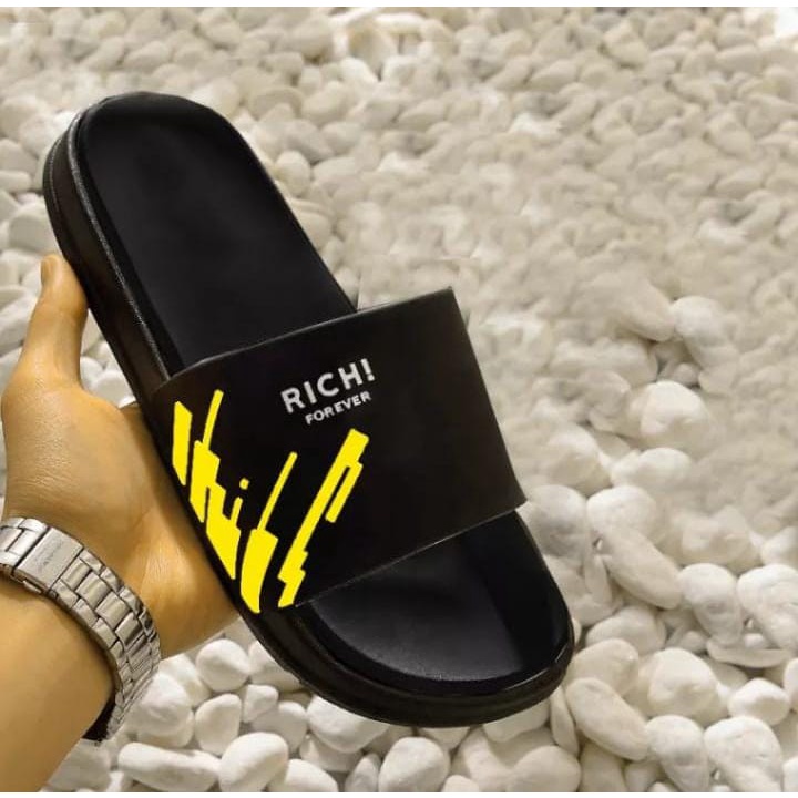 SANDAL SLIDE PRIA WANITA TERBARU RICHI FOREVER