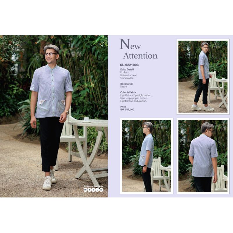 Simply Look SL-0221003 Baju Koko Diskon Sale Promo Delicate Memories