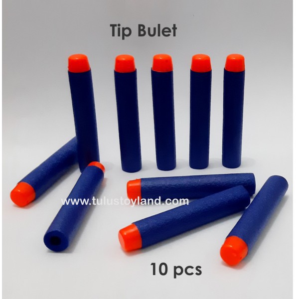 Jual 10 pcs Peluru Nerf Gun Darts 