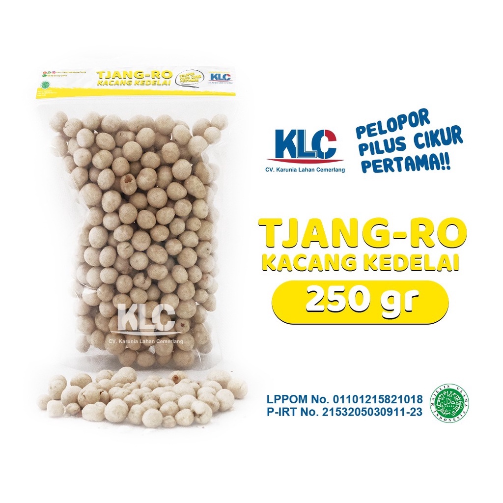 Jual Sukro Kacang Kedelai 250gr Tjang Ro Original Klc Snack Makanan