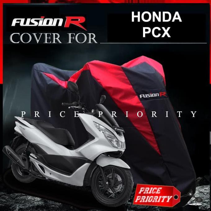 Jual Cover Motor / Sarung Motor Warna Honda PCX Waterproof Merk FUSION