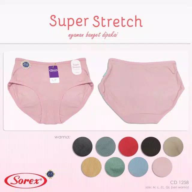 Celana Dalam Sorex 1258 super stretch